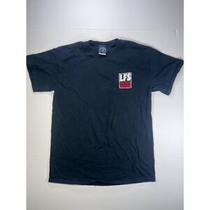 Lighthouse Apparel T-Shirt Mens Medium Navy Bering Sea Fisherman 2016 Graphic